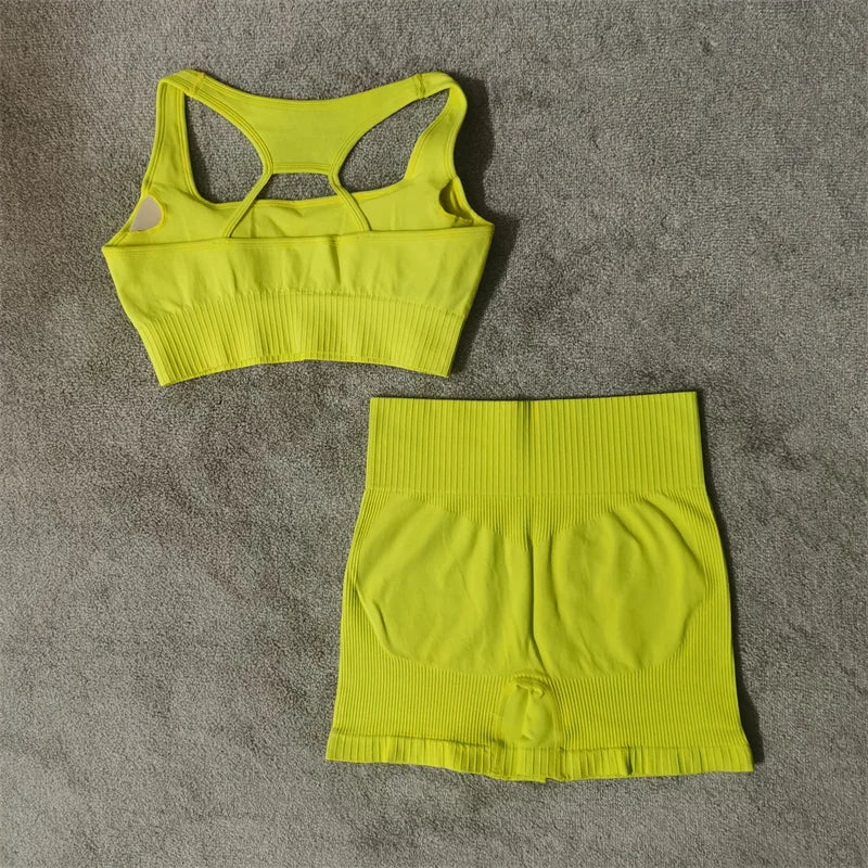 Seamless Women’s Fitness Yoga Set