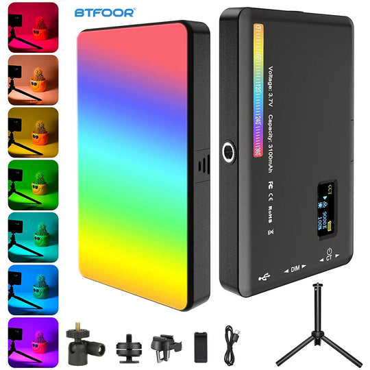 LED RGB Camera Light