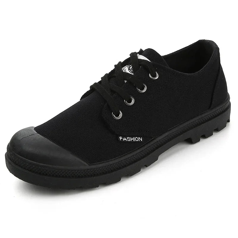Casual Sneakers Mens Canvas Shoes Fashion Cool Street Sneaker Breathable Men's Casual Shoes Male Brand Outdoor Tooling Shoes