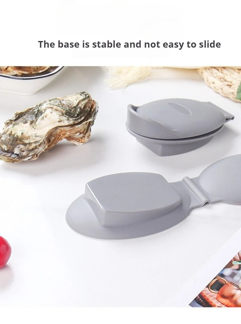 Silicone Oyster Shucker with Hand Clip