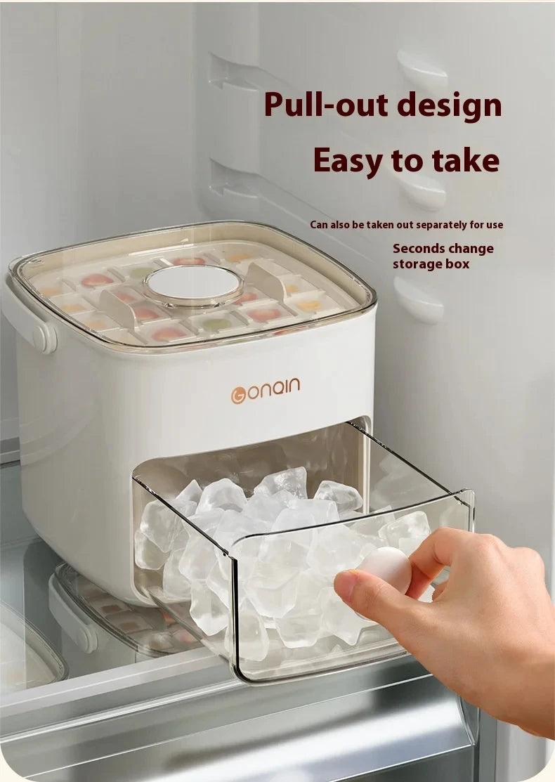 48-Block Ice Cube Maker Mold