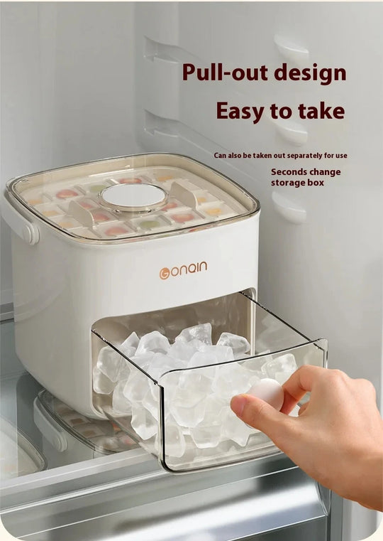 48-Block Ice Cube Maker Mold