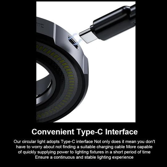 Mechanic LS3 Microscope Ring Lamp Four Level Brightness Adjustment Eye Protection Lamp For Most Stereo Microscopes Light Source