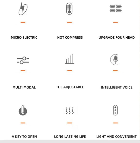 Heat Vibration Neck Massager