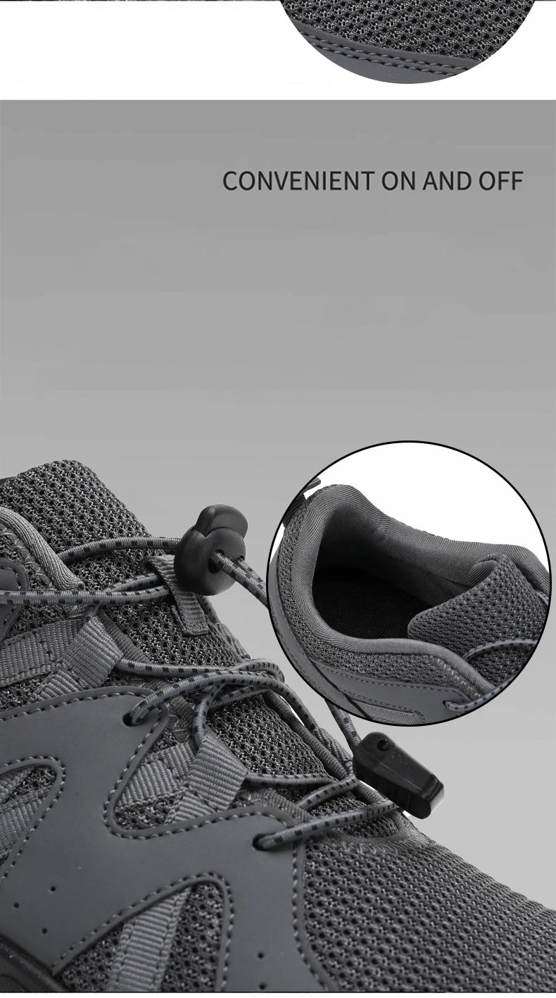 New men's and women's hiking shoes outdoor breathable soft soled hiking shoes bicycle shoes couple hiking shoes