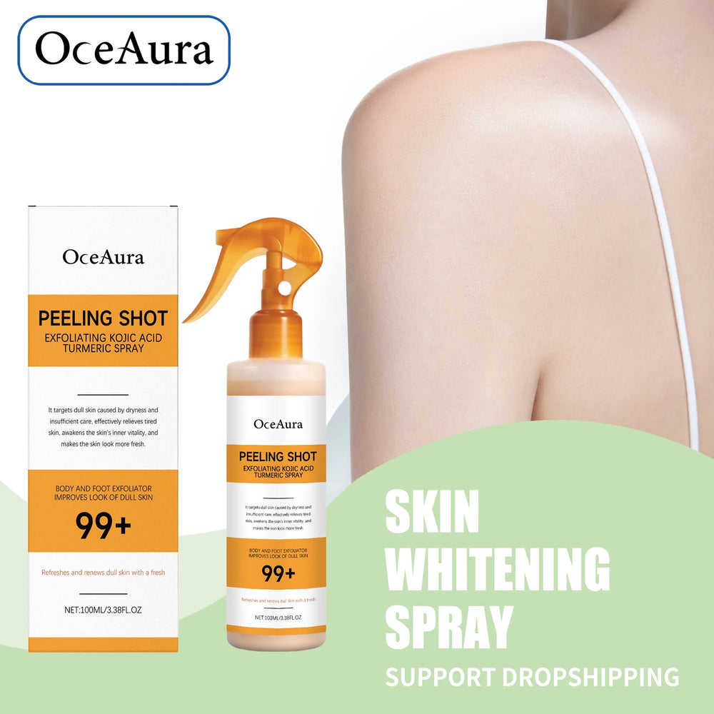 Moisturizing Skin Brightening Serum Lighten Dark Skin Calluses Remover Anti Dryness Peeling Restore Smooth Soft Foot Care Spray