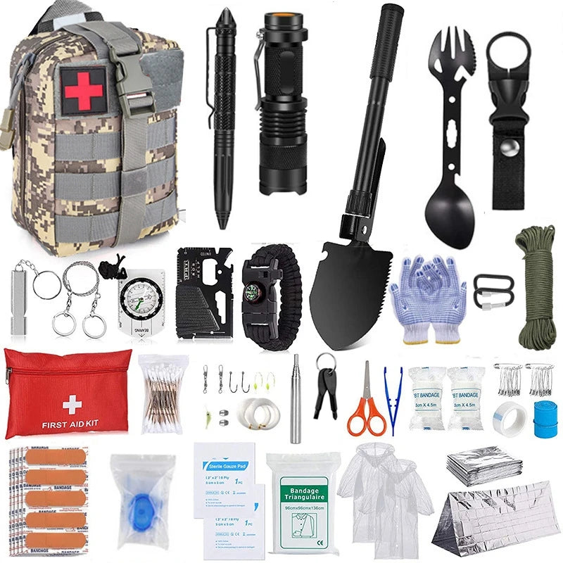 Outdoor Multifunction Camping Survival Kit