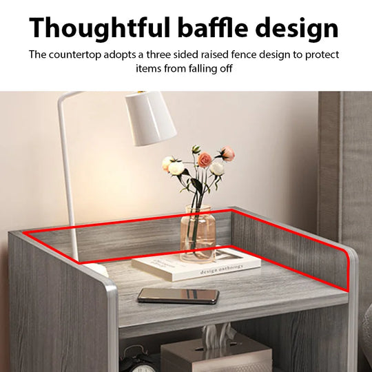 Modern Bedside Table with Drawer