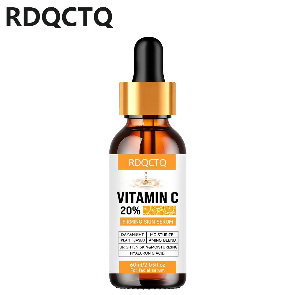 Vitamin C Firming Skin Essence: Day-Night Hydration & Plant Amino Acid Formula for Radiant Complexion