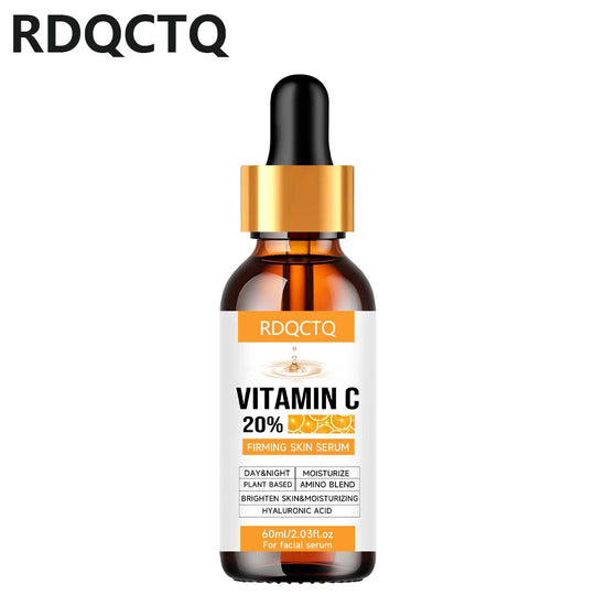 Vitamin C Firming Skin Essence: Day-Night Hydration & Plant Amino Acid Formula for Radiant Complexion