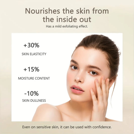 Radiant Skin Cleansing Scrub Gel, Moisturizing Formula, Rich in Soybean Extract, Helps Improve Skin Tone and Texture; Oil-Free