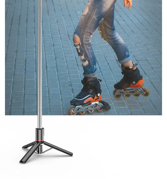 Wireless Bluetooth Double Fill Light Tripod with Remote Shutter for Android & iOS Smartphones