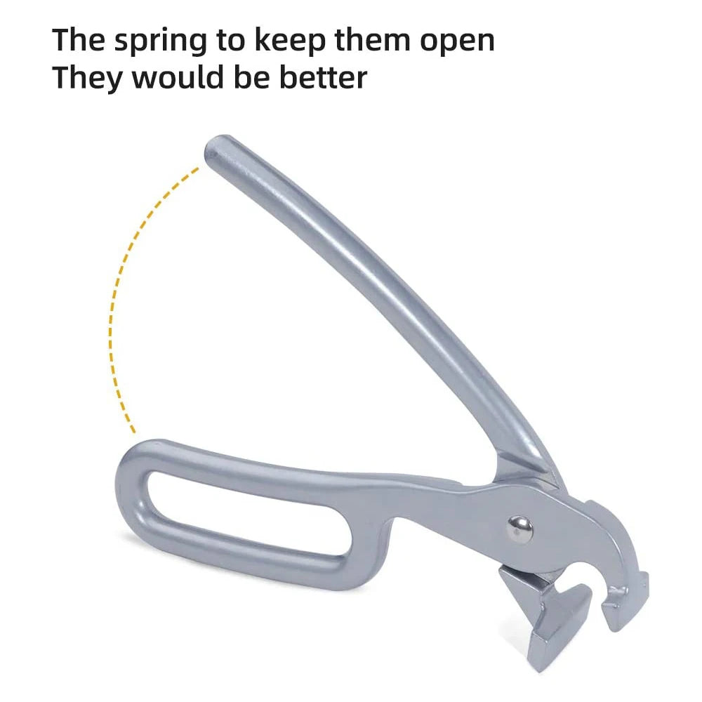 Pizza Pan Gripper for Deep Pizza Pans Heavy Duty Cast Aluminum Pan Tongs Oven Pans Gripper Clips Hot Plate Bowl Retriever Tools