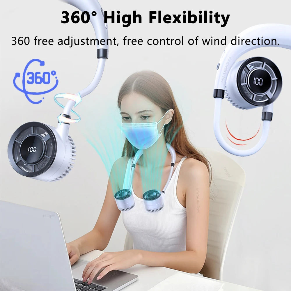 Mini Portable Neck Fan