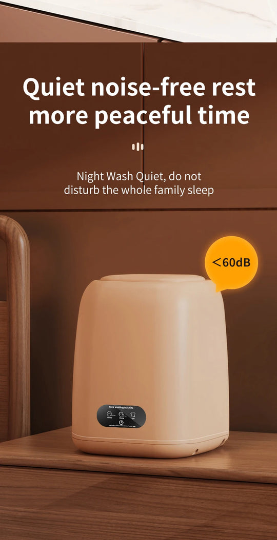 Small Washing Machine for Underwear Children's Clothes mini Washer fully automatic Portable Washing Machine with Spin Dryer 220V