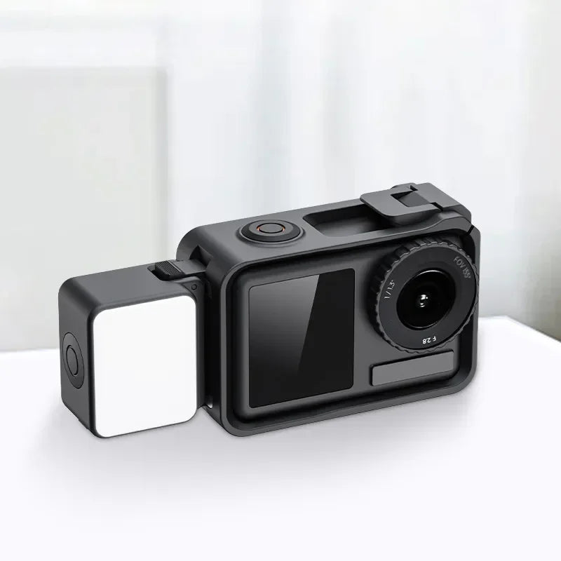 Ulanzi LM18 Led Video Fill Light IPX5 Waterproof  Magnetic 5600K for DJI Osmo Action 5/4/3 & Pocket 3 Action Camera Accessories