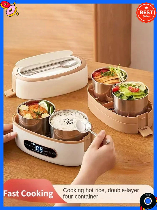 Electric Heating Insulated Lunch Box 220V