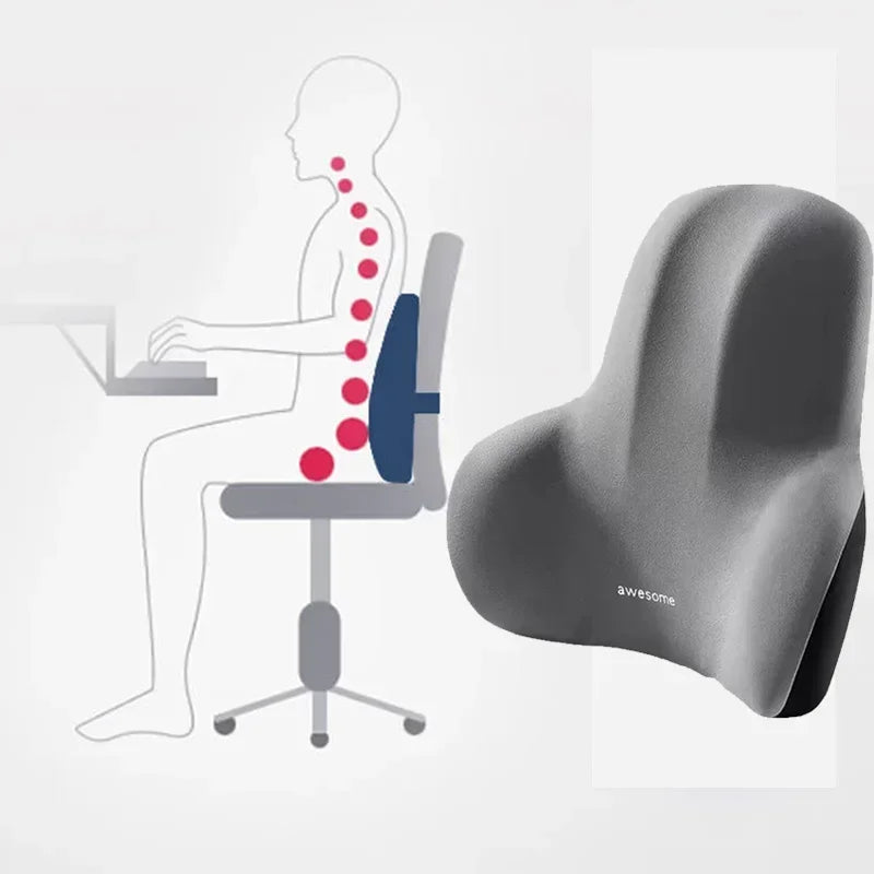 Memory Foam Lumbar Support Pillow