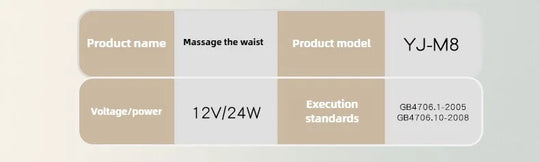 Electric Heated Massage Cushion