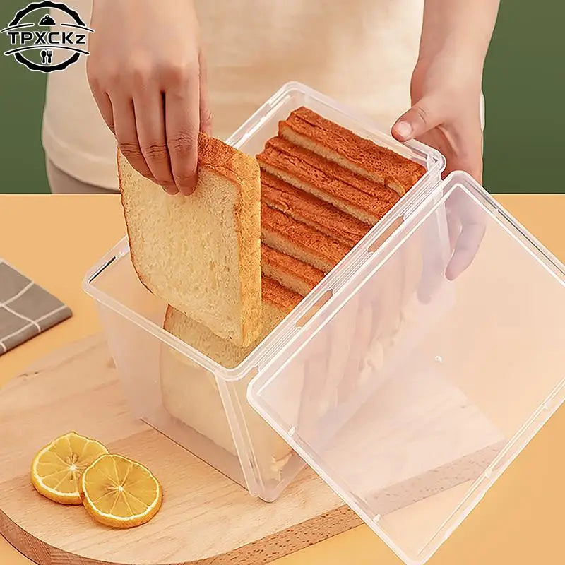 Clear Bread Storage Box
