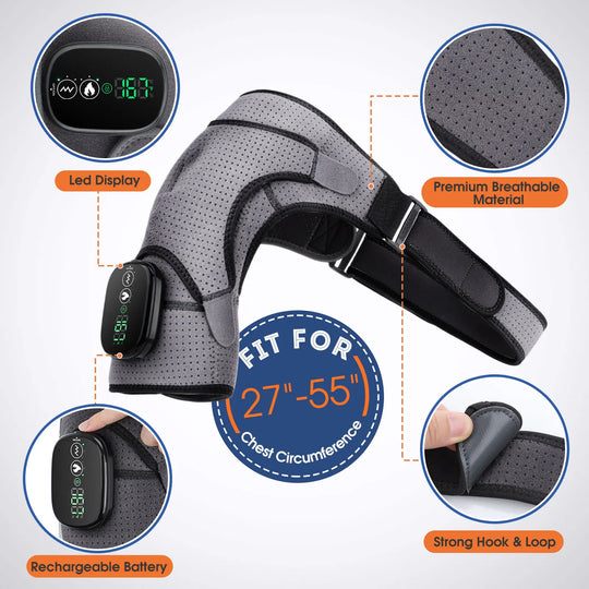 Heated Shoulder Massage Belt