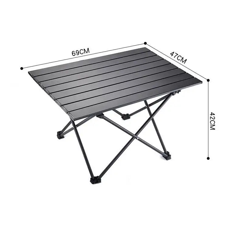 Ultralight Aluminum Outdoor Camping Folding Table
