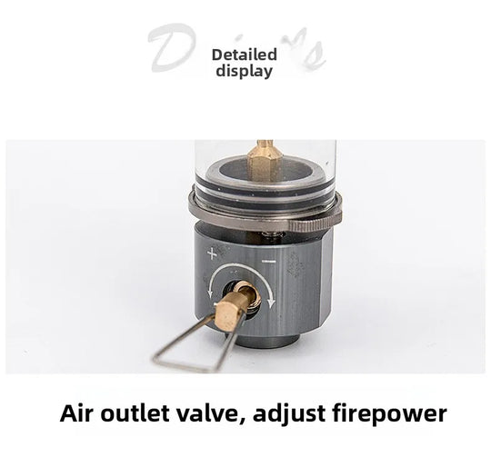 MOUNTAINHIKER Dreamlike Candlelight Lamp Tent Lighting Equipment Camping Lamp Windproof Gas Candle Lamp Outdoor Camping Lights