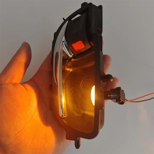 LED Ambient Light Transparent Lamp Body Circular Car Inner Bowl Light Door Handle Lights Handrail Lights Decorative Lamp