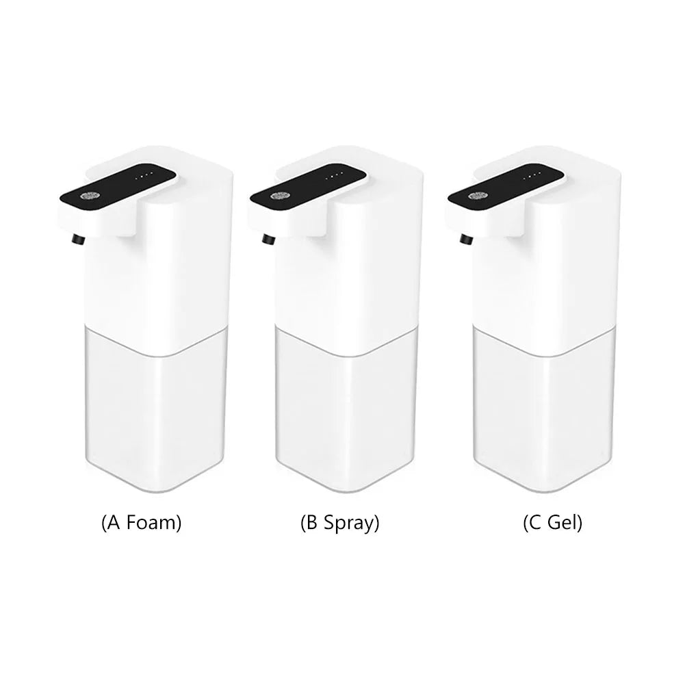 Automatic Liquid Soap Dispensers Intelligent Charging Universal Soap Dispensers Touchless Sensor Waterproof for Bathroom School