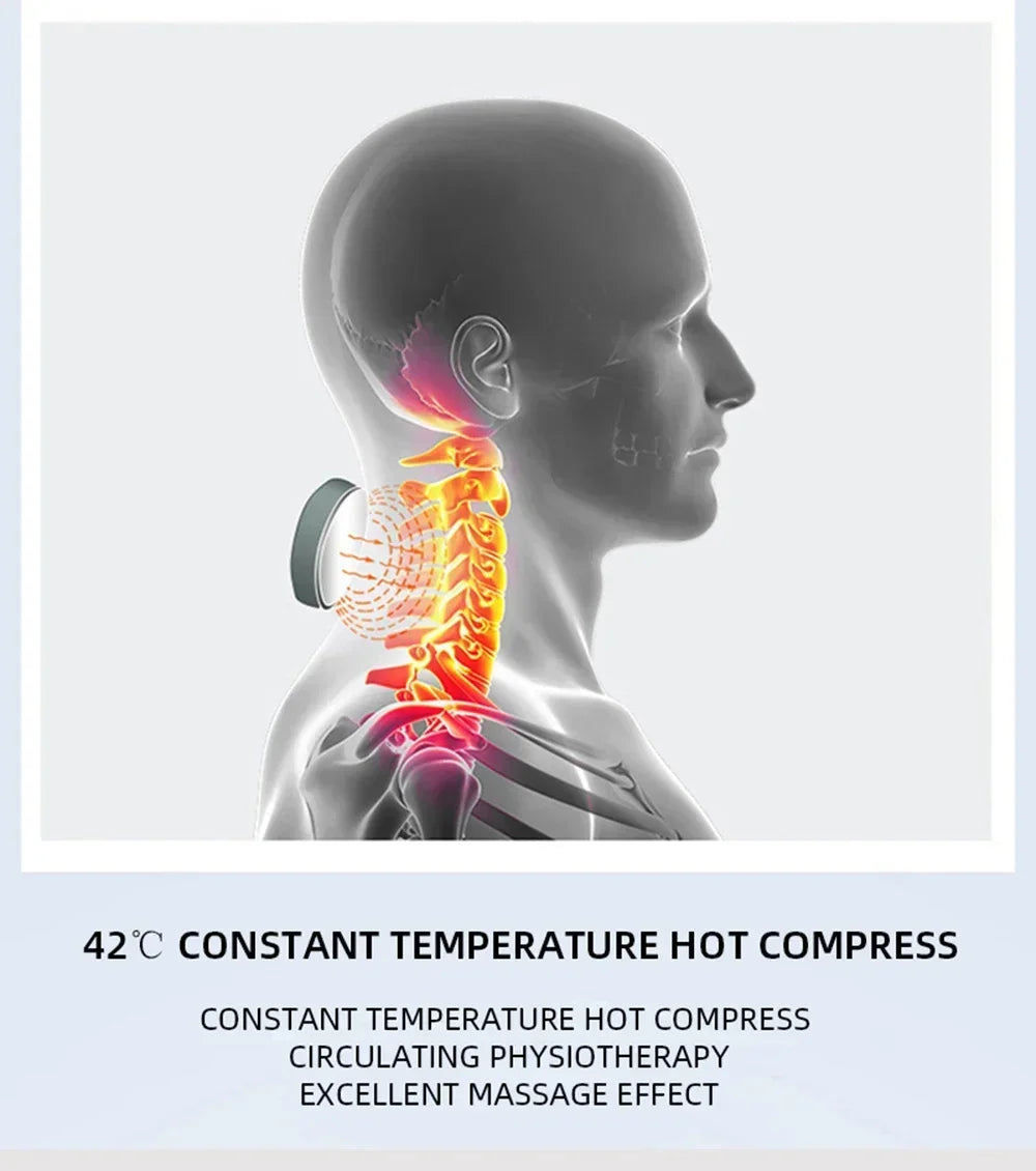 Heat Vibration Neck Massager