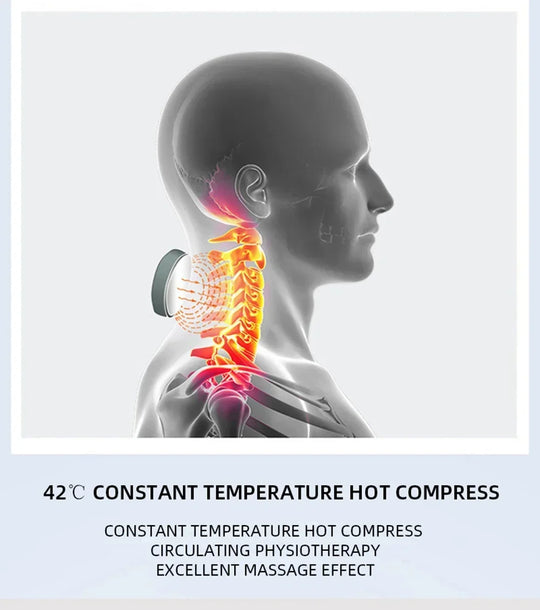 Heat Vibration Neck Massager