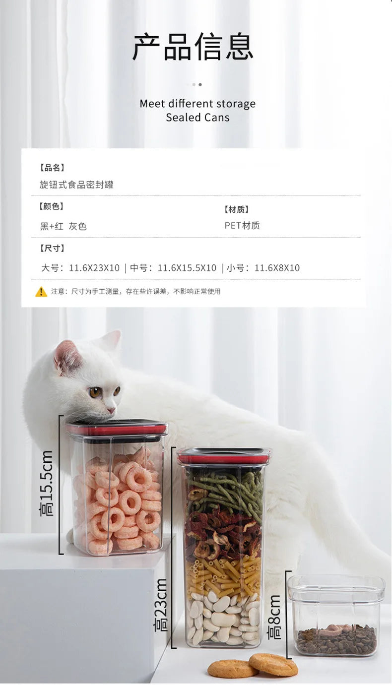 Plastic Food Storage Container with Lid