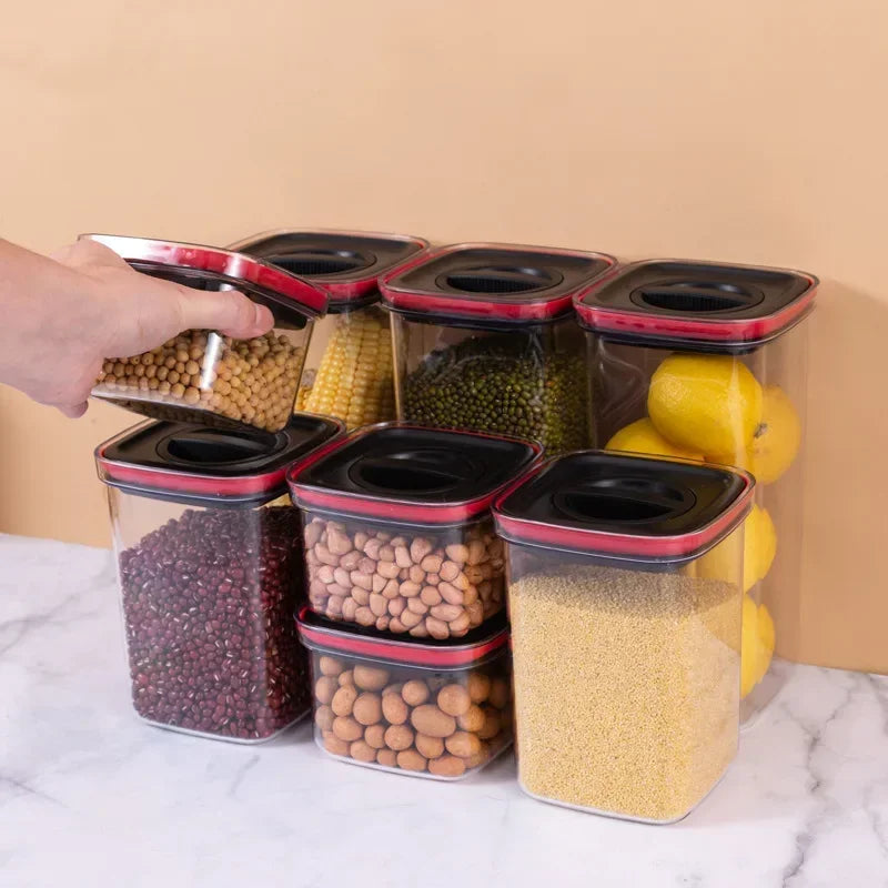 Plastic Food Storage Container with Lid