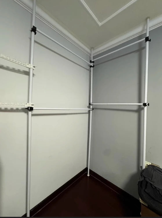 Dressing Rooms Hanger Floor Clothes Racks Clothing Shoe Floor Bedroom Garment Rack Rail Free Standing Percheros Furniture