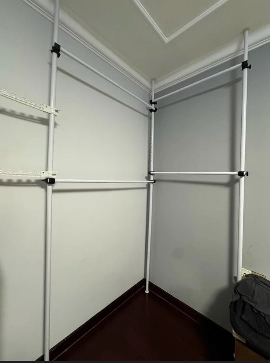 Dressing Rooms Hanger Floor Clothes Racks Clothing Shoe Floor Bedroom Garment Rack Rail Free Standing Percheros Furniture