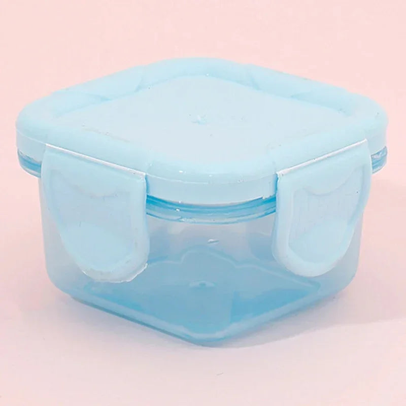 Kitchen Storage Box Small Plastic Containers Food Storage Container Moisture-Proof Airtight Refrigerated Heating Sealed Box
