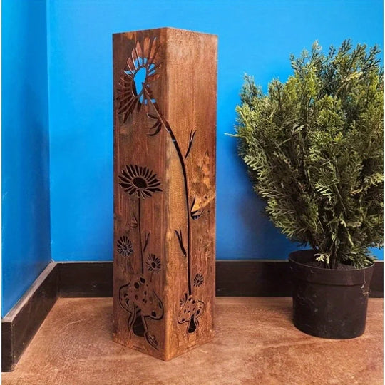 Fairy and Mushroom Garden Column