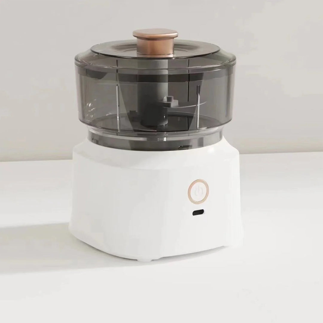 Mini Meat Grinder Electric Garlic Masher Multifunctional Kitchen Wireless Food Stir Shredder Baby Auxiliary Food Machine 350ml