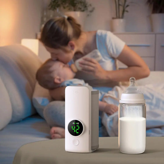 Cordless Milk Warmer with Temperature Control Baby Bottle Warmer Travel Warmer for Comfortable Baby Feeding On The Go