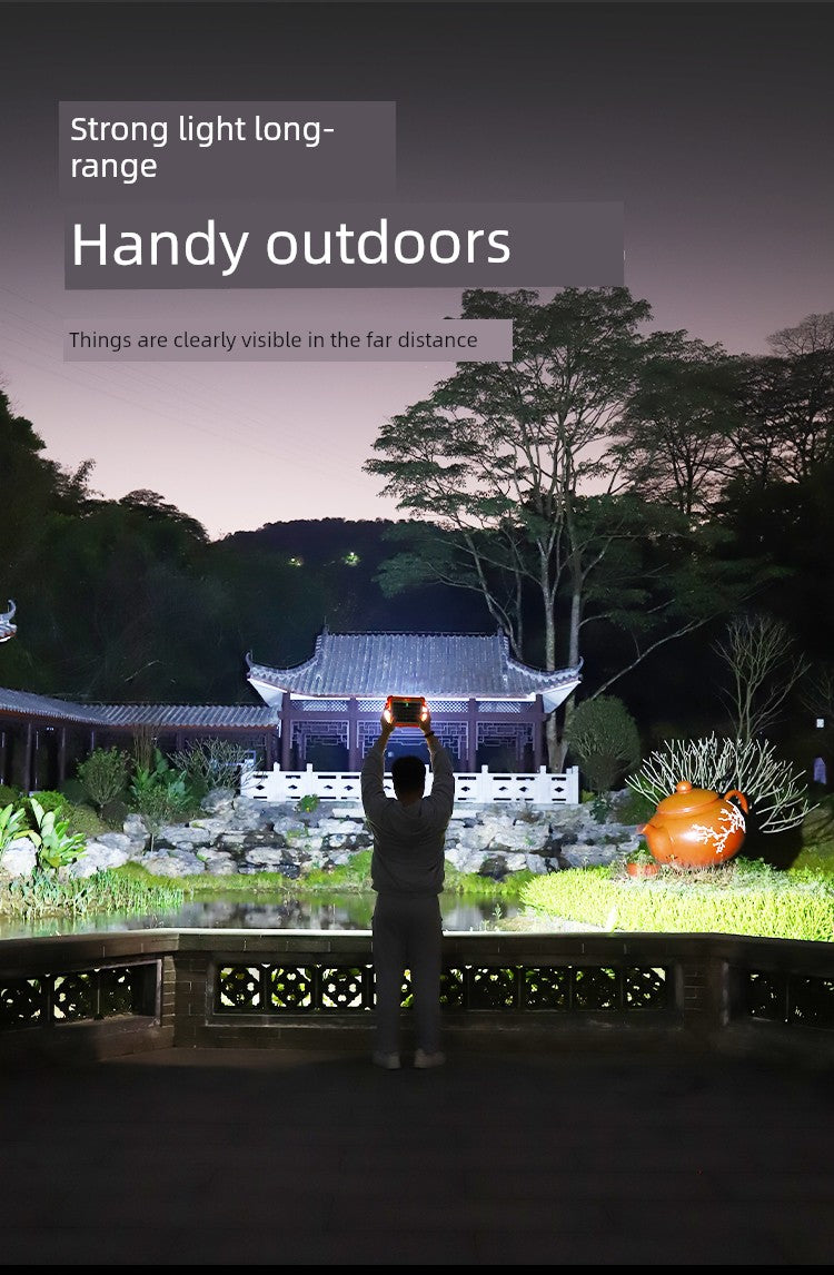Led Stall Power Failure Emergency Satchel Solar Light