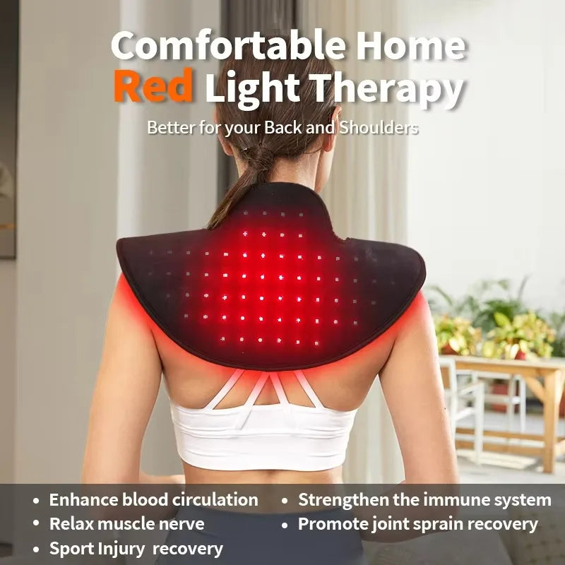 Neck And Shoulder Massager Wireless Shoulder And Back Kneading Massage Shawl Trapezius Neck Cervical masajeador Relax Treatments