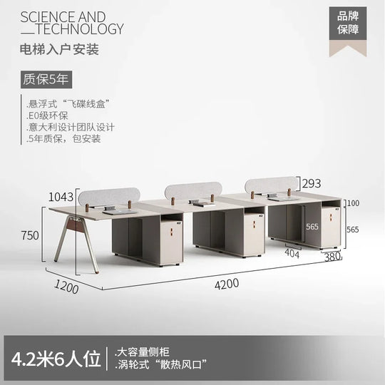 Home Furniture Workshop Office Tables Desk Bedside Table Seating Executive Desks Room Modern Organizador Escritorio Computer