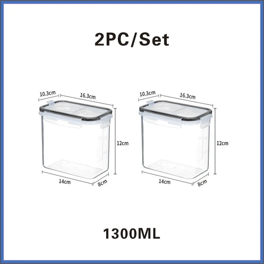 Stackable Food Storage Containers with Lids