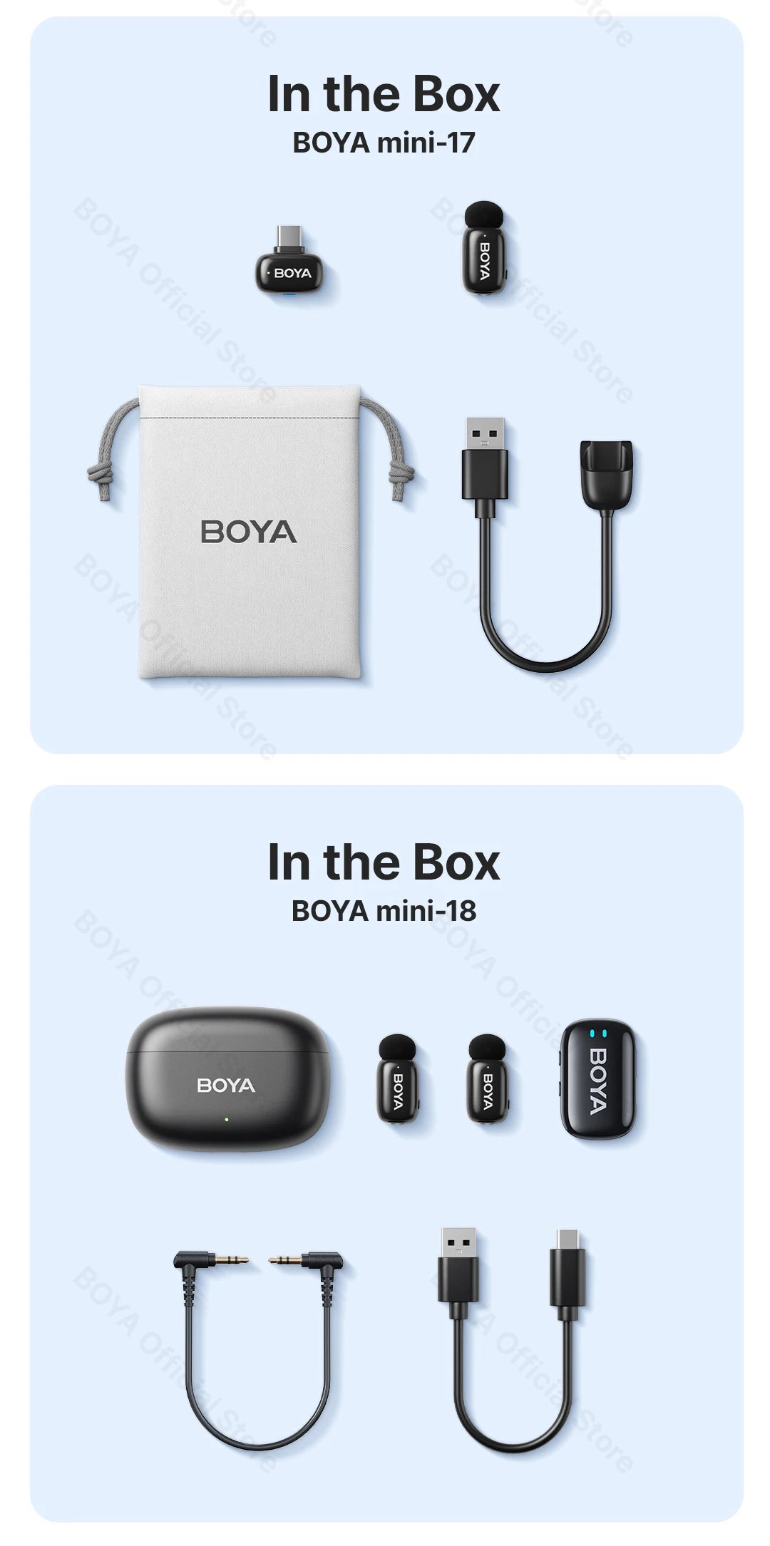 BOYA Mini Wireless Lavalier Microphone