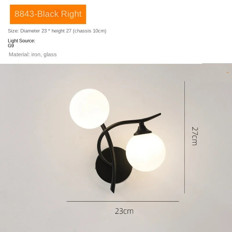 Modern Led Wall Lamp For Living Room Bedroom Bedside Corridor Aisle Hotels Wall  For Light Shower Room Mirror Front Sconce Decor