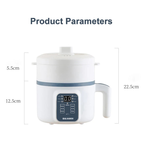 Electric Mini Rice Cooker and Multifunction Pot