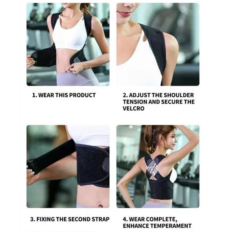 Back Brace Posture Corrector for Women & Men