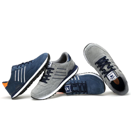 Sneakers Men Casual Shoes Light Suede 2023 New Classic Men Running shoes Outdoor Breathable Mesh Jogging Sport Shoes