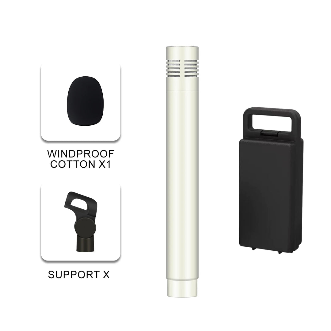 C02 Champagne Colored Metal Condenser Microphone