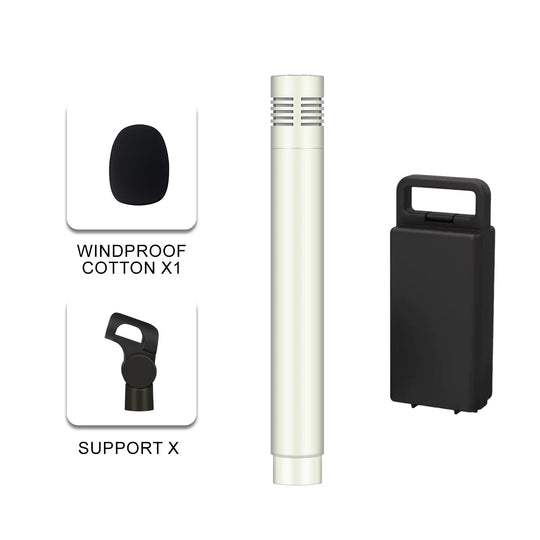 C02 Champagne Colored Metal Condenser Microphone